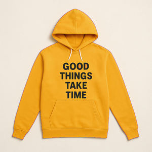 เสื้อมีฮู้ดแบบสวมหัวผ้าฝ้ายผสมสำหรับผู้ชายใส่สบายธรรมดาสำหรับใส่ได้ทุกวันในทุกฤดูกาล - Product Image 1