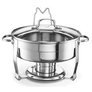 Exclusive Design <b>Food</b> Server Chafing Dish With Burner Stand Handmade Design <b>Food</b> <b>Warmer</b> <b>Buffet</b> Chafing Dish - Product Image 2