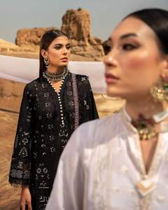 Nouvelle robe de soirée formelle pour femmes en viscose Salwar Kameez, sans plis, anti-humidité, séchage rapide par WS INTERNATIONAL - Product Image 4