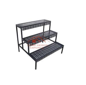 Diseño para la decoración del hogar y el jardín, artículo personalizado de buena venta, soporte de madera para plantas de alta calidad hecho a mano - Product Image 2