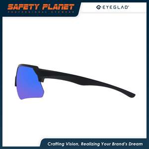 Lunettes de sport de sécurité à lentille transparente Uv400 Lentille optique intérieure Lunettes de soleil de randonnée pour hommes - Product Image 6