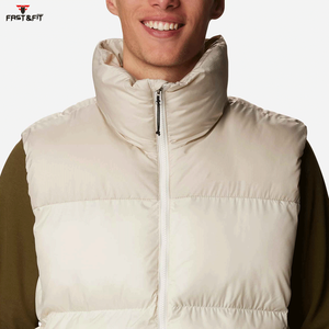 Vente chaude Nouvelle Arrivée De Mode Printemps Réversible Puffer Gilet Veste Respirant Logo Personnalisé et Personnalisé - Product Image 5