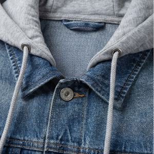 Veste en jean décontractée pour homme 2025, coupe ample, style unique, lavée, très vendue, de haute qualité, pour la mode masculine - Product Image 4