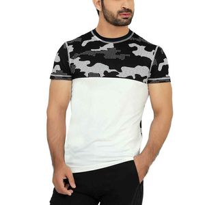 Camiseta de Verano Casual de Algodón 100% Premium para Hombre, con Logotipo Personalizado, Impresión Digital, Estilo Urbano, Venta al por Mayor OEM, Alta Calidad, Lisa - Product Image 1