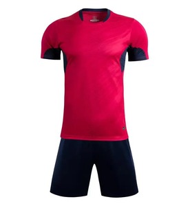 Tenue de football pour femmes, manches courtes, uniforme d'équipe, entraînement, compétition sportive, vêtements en polyester, style décontracté, trois-quarts - Product Image 1