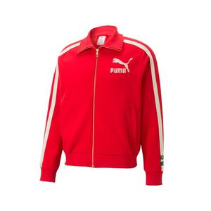 For Puma Rhuigi T7 Men's Active <b>Tracksuit</b> Red/<b>White</b>-Authentic 100% Jacket - Product Image 3
