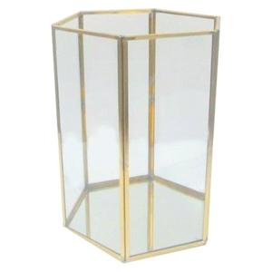 Boîte à bijoux en verre de qualité décorative de luxe, boîte à bijoux en verre transparent, boîte d'affichage de bijoux de grande taille, support de stockage - Product Image 4