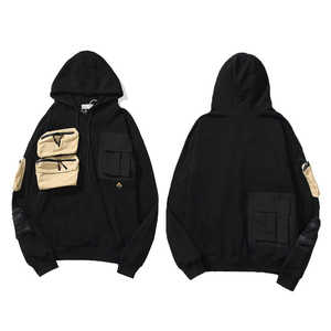 custom <b>Men's</b> Oversized Basic <b>Beige</b> <b>Hoodie</b> 100% Cotton Urban Streetwear Premium Quality for <b>hoodie</b> - Product Image 1