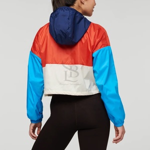 2025 chaqueta de lluvia de talla grande para mujer, Jersey impermeable ligero, estilo cortavientos para exteriores de invierno, venta al por mayor disponible - Product Image 4