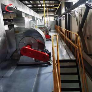 Ligne de revêtement de papier à couteau à air automatique de 50 pouces, chambre de 80 pieds, film flexible, feuille, guide de ruban à air chaud, système à trois entraînements hydrauliques - Product Image 5