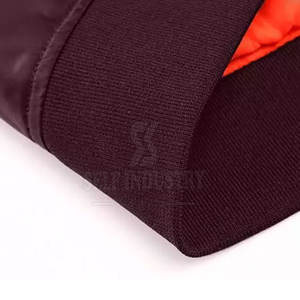 2025 nouveauté hommes col montant Bomber veste décontracté haute rue Style avec Logo avant respirant Offre Spéciale manteau d'hiver - Product Image 5