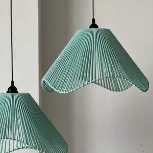 โคมไฟเพดานทรงกระบอกผ้าเหล็กสไตล์เซนแบบดั้งเดิมของญี่ปุ่นสำหรับห้องนั่งเล่น - Product Image 2