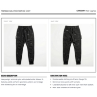 Nouveaux Joggers Homme Y2K Style Urbain Personnalisés en Toile Mi-Épaisse avec Taille Élastique, Graphiques 3D, Genoux Déchirés et Patchs en Maille Respirants