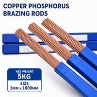 Tige de brasage cuivre-phosphore L209 AWS BCuP-6 GB BCu91PAg 2 % argent pour la jonction de tuyaux en cuivre – Approvisionnement direct usine