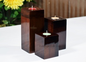 Vintage Life Inc. Rosewood Rectangle Tealight <b>Pet</b> Urn Classical Durable Cremation <b>Memorial</b> <b>Box</b> for <b>Pets</b> - Product Image 2