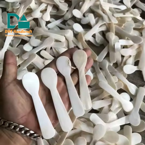 Juego de Cucharas de Nácar Hechas a Mano, Cucharas de Lujo Ecológicas para Exhibición de Joyas y Decoración del Hogar - Product Image 6