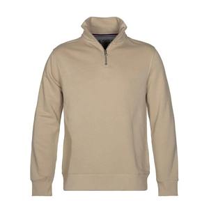 Pull-over en polaire personnalisé Sweat-shirt à fermeture éclair pour hommes 100% sweat-shirts à fermeture éclair en coton biologique Sweat-shirt à fermeture éclair écologique - Product Image 1