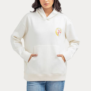 Sudadera con capucha gráfica Premium para mujer Sudadera de algodón suave para un ajuste relajado - Product Image 1