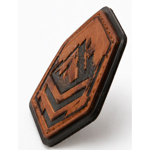 Écussons en cuir de qualité supérieure, étiquettes personnalisées, badges à coudre pour chapeaux, vêtements, artisanat, accessoires de mode - Product Image 3
