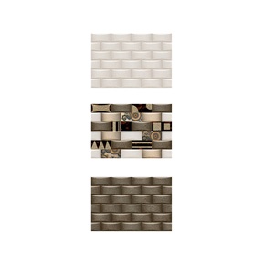 600x1200mm กระเบื้องเซรามิกลายดอกไม้ประดับในร่ม - Product Image 5