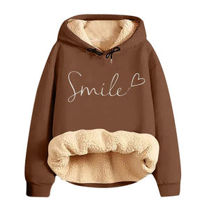 Chándales para mujer, venta al por mayor, Conjunto de sudadera, ropa deportiva, conjunto de Jogger de lana, conjunto de pantalones harén y sudadera personalizada para mujer - Product Image 2