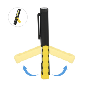 Torcia LED Ricaricabile Multifunzione a Forma di Penna (900 mAh) 200 Lumen con Magnete, Gancio e Supporto Regolabile - Product Image 2