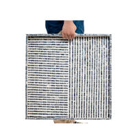 Meilleur Prix Nacre Carré Surdimensionné De Luxe Plateaux De Service avec Poignées Extra Large Plateau Ottoman pour la Nourriture du Vietnam