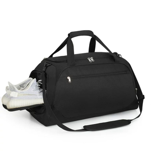 New Wholesale Basketball Football Training <b>Mens</b> <b>Sports</b> Gym <b>Bag</b> With Shoe Compartment Custom Logo Duffel Travel <b>Bags</b> With Nylon - Product Image 1