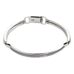 Design minimaliste bohème prix de gros en vrac bijoux faits à la main en argent Sterling Bracelet Bracelet bijoux de mode pour elle - Product Image 1