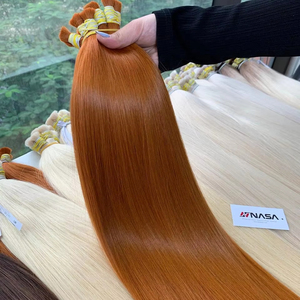 ผมต่อแบบตรงยาว65ซม. 100กรัมทำจากทองแดงสีน้ำตาลจำนวนมากผลิตจากเวียดนาม - Product Image 1
