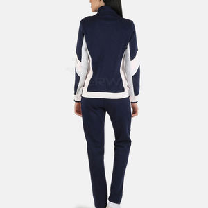 ชุดวอร์มสองชิ้นสำหรับสตรีผ้าฝ้ายสี100% คุณภาพสูง - Product Image 3