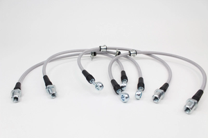 Kit de Mangueras de Freno de Acero Inoxidable de Alta Calidad, Estilo AN3 1/8 AN4 3/16 HE L, con Conector Banjo - Product Image 5