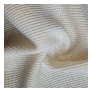 KVR Alta Calidad alta calidad hermosa 100% Waffle tela precios al por mayor ropa simple personalizado Eng - Product Image 5