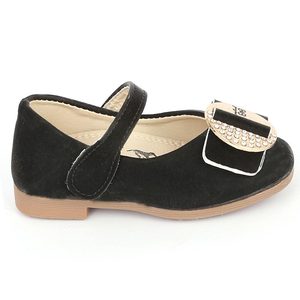 Girls Fancy <b>Pumps</b> (A2080) - <b>Black</b> - Product Image 2