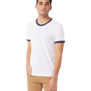 Camiseta Ringer Unisex Manga Corta Casual Sideseamed Shirt - Product Image 4