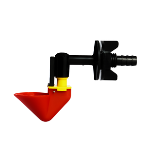 Equipo de sistema de bebedero automático de pollo Copa para beber + Codo de extensión Conexión de tuerca de ala Montaje de malla de alambre <span class=keywords><strong>Des</strong></span> Champs - Product Image 5