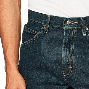 Pantalones Cortos Vaqueros Casuales Ecológicos para Hombre, Diseño Personalizado, Cintura Media, Patrón Sólido, 100% Algodón, Último Estilo, Precio Bajo, Servicios OEM - Product Image 4
