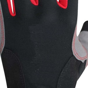 Gants de voile haute performance avec paume en cuir renforcée sans couture et protection supérieure pour les conditions météorologiques extrêmes. - Product Image 2