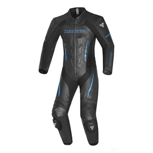 Combinaison de course en cuir pour moto pour homme, anti-chute, résistante à l'usure, taille plus, rembourrage complet, vêtements de sport, faible MOQ - Product Image 1