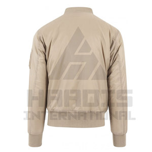 เสื้อแจ็คเก็ตบอมเบอร์ทรงสลิมฟิตสำหรับผู้ชาย ดีไซน์ใหม่ ผ้าแคนวาส คอตั้ง ผลิตในปากีสถาน คุณภาพสูง สำหรับผู้ใหญ่ - Product Image 2