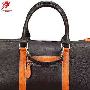 Bolsas de Viaje de Cuero Genuino de Lujo con Logotipo Personalizado, Resistentes, Unisex, Multiusos, para Llevar en Avión, en Venta en Línea - Product Image 3