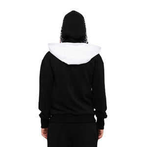 Vente en gros de sweats à capuche personnalisés de haute qualité 100% coton avec fermeture éclair, pour hommes, hiver, impression numérique, anti-boulochage, respirant, séchage rapide - Product Image 6