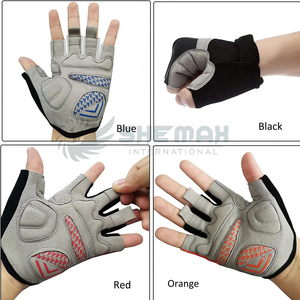 Guante de bicicleta de servicio OEM para hombres Guante de Ciclismo de medio dedo Guantes de bicicleta de montaña de motocicleta - Product Image 6