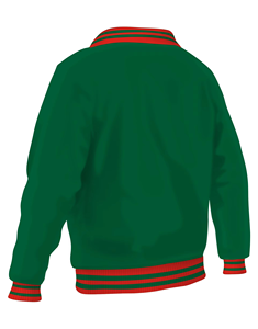 High Quality Custom Logo Embroidery Men's Canvas Stand Collar <b>Baseball</b> <b>Bomber</b> <b>Jacket</b> with Zipper Closure OEM Custom Service - Product Image 3