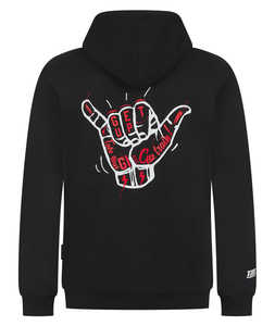 Sudadera con capucha universitaria de estilo universitario personalizada, 100% algodón, patrón de letras bordadas, tejido forrado, diseño para la temporada de invierno - Product Image 3