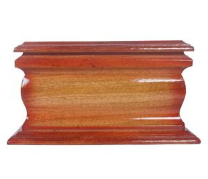 URNA DE ATAÚD DE MADERA PARA ADULTOS PARA CENIZAS HUMANAS HECHO A MANO ACABADO URNA MEMORIAL-URNA DE ATAÚD DE MADERA DECORATIVA - Product Image 3