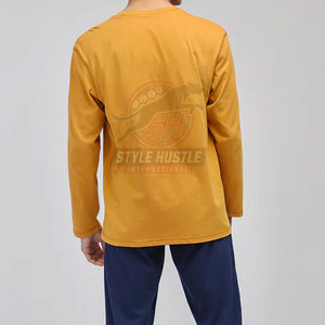 Camisetas de Manga Larga Personalizadas para Hombre, Ropa Casual, Material Ligero y Duradero - Product Image 3