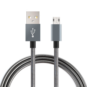 Hợp kim nhôm MK Mirco cáp USB sạc nhanh 1m/2M/3m tùy chỉnh hỗ trợ OEM/ODM dịch vụ - Product Image 1