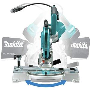 Sierra ingletadora compuesta de doble bisel compacta de 6-1/2 pulgadas, inalámbrica, sin escobillas, de iones de litio LXT de 18 V con láser, solo herramienta, alimentada por batería - Product Image 5