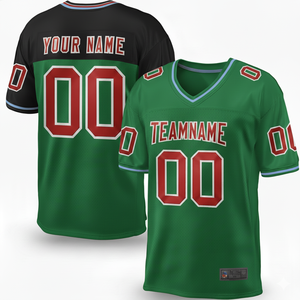 Venta al por mayor personalizado fútbol americano Jersey transpirable malla cosida Rugby camisetas uniforme sublimación Teamwear para la práctica del partido - Product Image 2